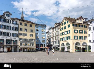 Münsterhof Zürich Schauplatz des Tonhallle Open Airs