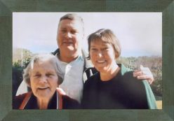 v.l. Hedwig Johanna Scott (geb. Neudecker) mit Sohn Henry Maurice Scott and Tochter Helene Raya Scott  privat  Fam. Scott