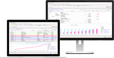 Buchhaltung für Kleine und Mittlere Unternehmen Symbolbild