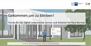 Die Trends des neuen Lernens  (Screenshot FHWS / Hube, Gottschalk)