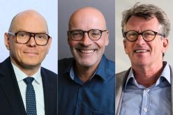 Setzen sich für einen konsequenten Jugendschutz und gegen den illegalen Verkauf von Nikotinbeuteln ein (v.l.): Professor Christian Taube, Professor Reiner Hanewinkel und Professor Wulf Pankow.  Quelle: Auerbach, Henning, Friedrich