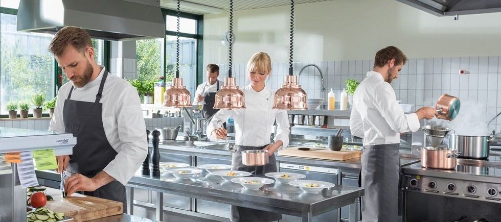 Küchen Brigade eingespielt im Einsatz