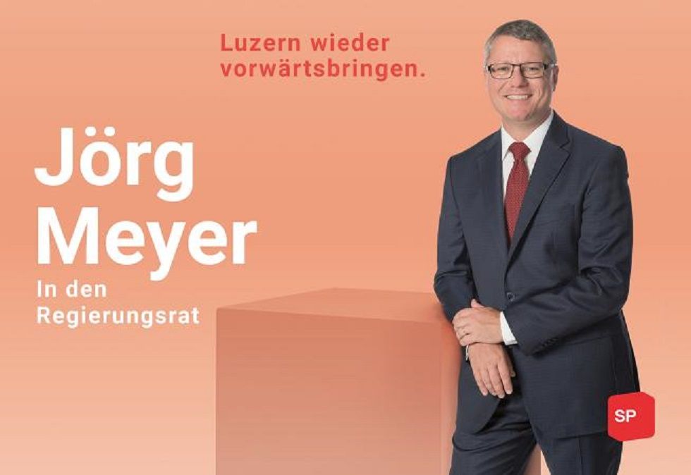 Joerg Meyer Regierungsratskandidat der SP Luzern